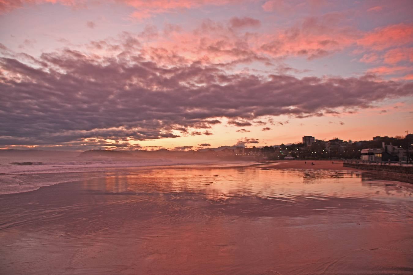 Festival de amaneceres y ocasos sobre Santander