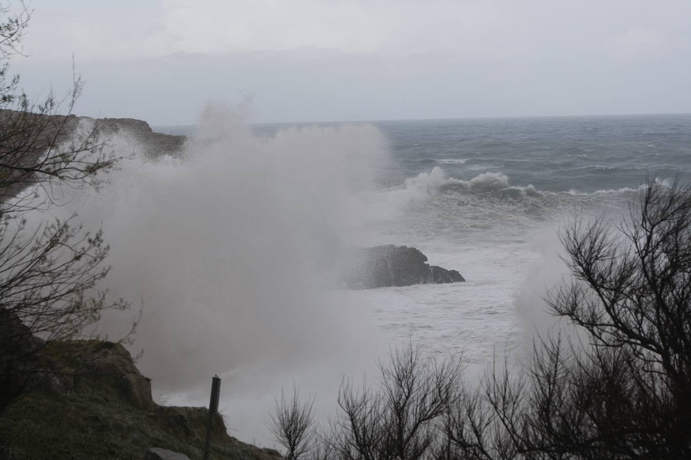 Nuevo temporal de costa en Cantabria