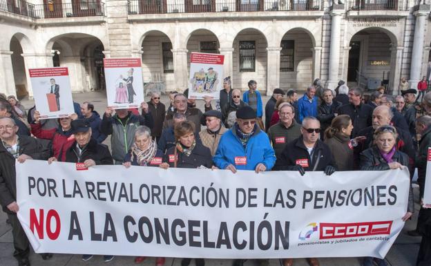 CCOO critica el «raquítico» incremento del 0,25% de las pensiones