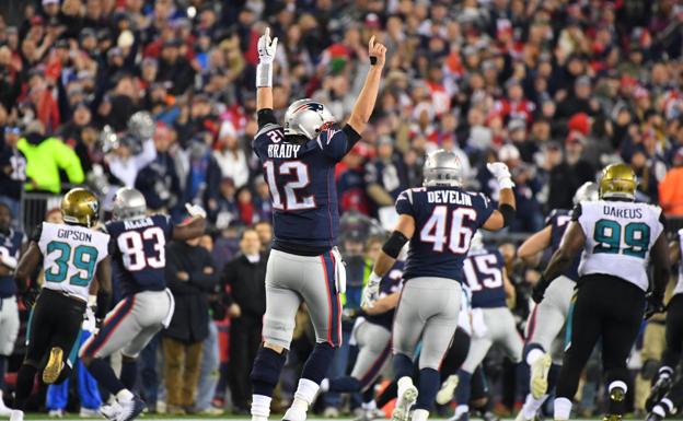 Brady ya sueña con su sexta Super Bowl