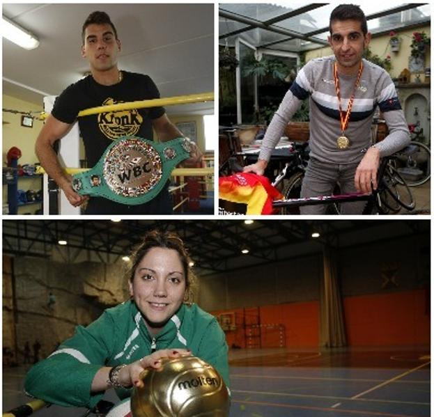 Ismael Esteban, el 'Niño' García y Cristina Sanz, candidatos a mejor deportista de Torrelavega