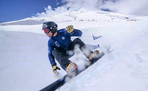 Laro Herrero, a la espera de ser seleccionado para los Juegos de Invierno de PyeongChang