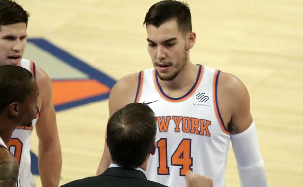 Willy Hernangómez brilla en la derrota de los Knicks