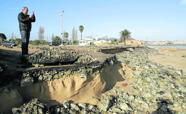 La oposición de Laredo reclama al alcalde medidas que eviten el deterioro del Puntal