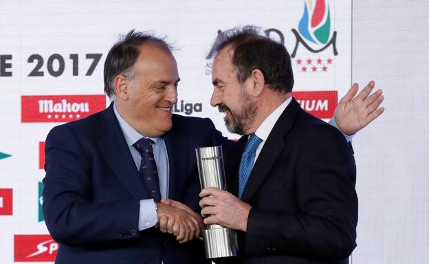 Tebas: «Me gustaría que Neymar volviese al fútbol español»