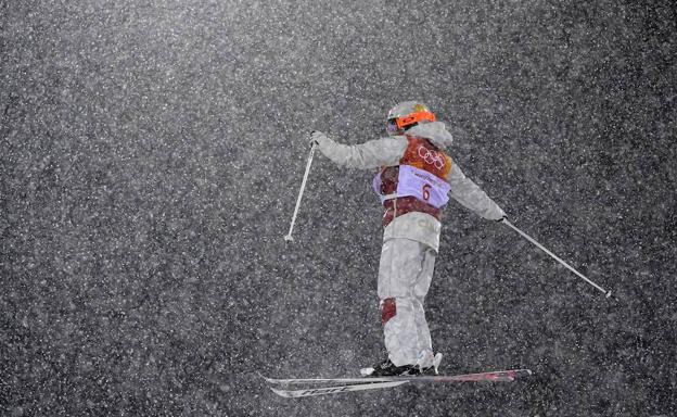 Frío glacial, viento y un sismo, la naturaleza se hace notar en Pyeongchang