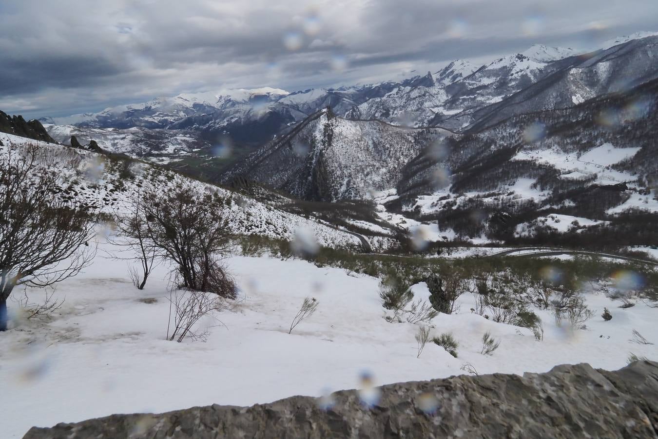 Un paseo por San Glorio bajo la nieve