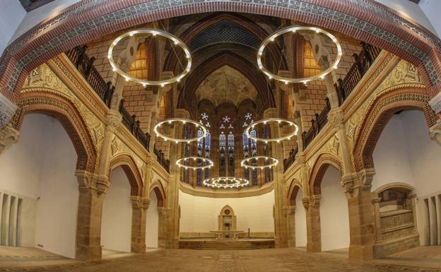 Así luce la iglesia del Seminario Mayor de Comillas