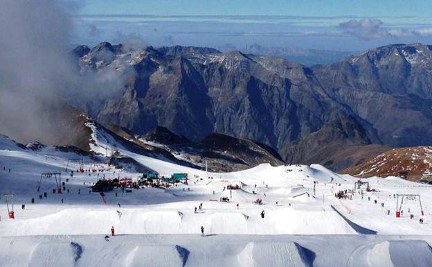 Un festival de nieve para verano