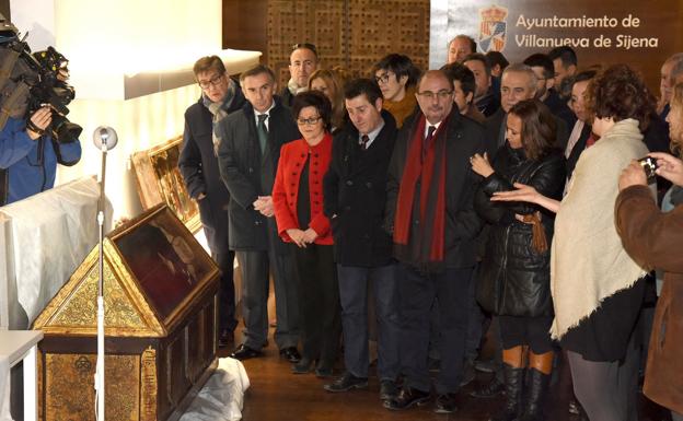 El Monasterio de Sijena expone desde hoy los 95 bienes recuperados de Cataluña