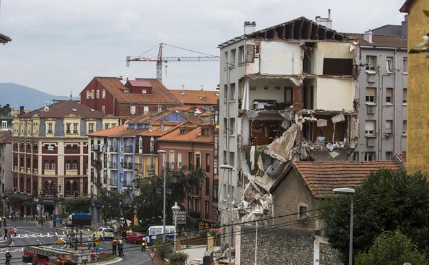 La Audiencia exonera al Ayuntamiento de Santander por el derrumbe del edificio de la calle Sol