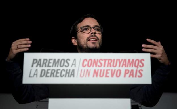 Garzón llama a toda la izquierda a crear un «proyecto de país»