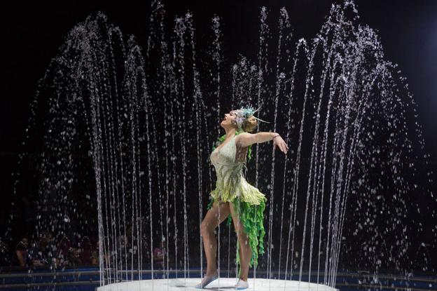 El Circo Alegría acerca a Santander su espectáculo protagonizado por el agua