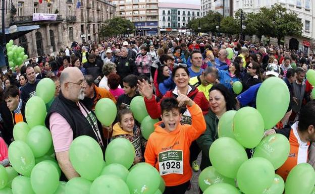 Una 'marea verde' inunda la ciudad