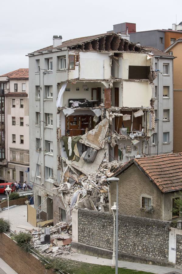 El expediente del Ayuntamiento culpa al «exceso de obra» en el pub Master del derrumbe en la calle del Sol