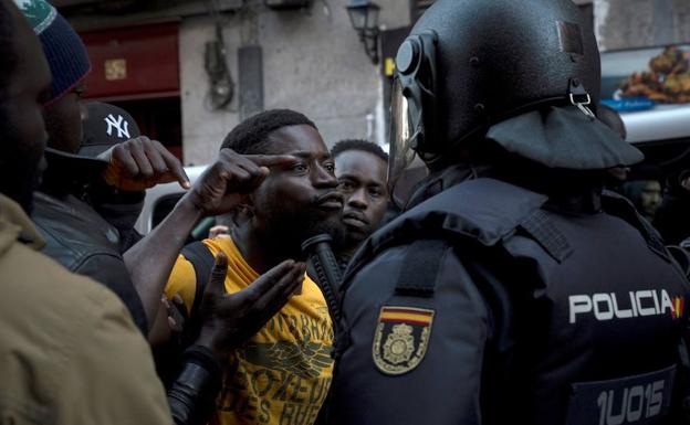 Lavapiés se rebela por la muerte de Mame