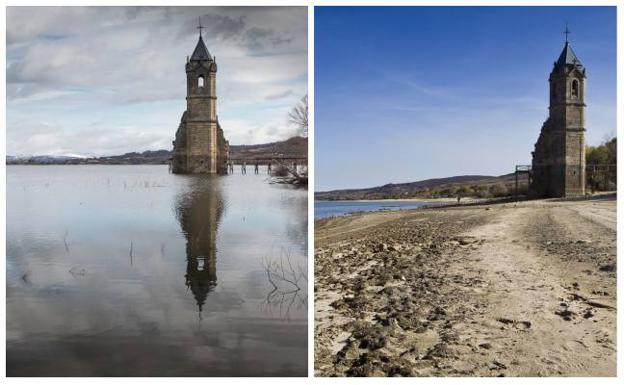 El pantano del Ebro ya no tiene sed