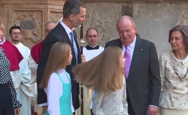 El Rey a Letizia: «Por favor, déjalo»