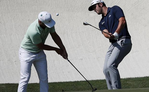 A Rahm le encajan las piezas horas antes de debutar en Augusta