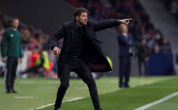 Simeone: «Sus errores fueron buscados por nosotros»