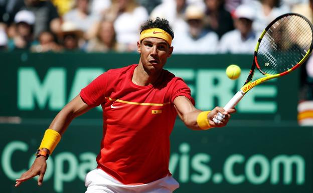 Nadal: «Me alegra ver mi nivel»