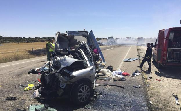 256 muertos en las carreteras en el primer trimestre del año, cuatro más que en 2017