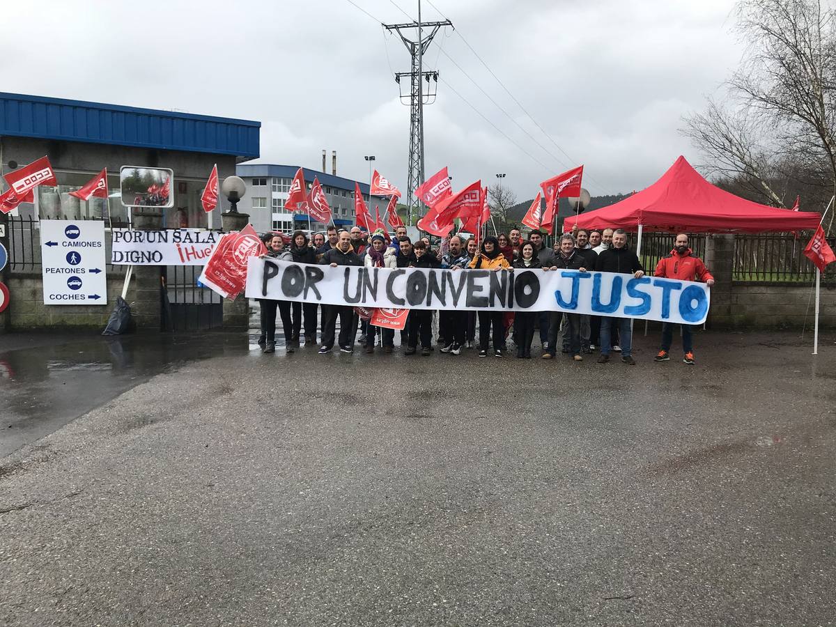 Los 80 trabajadores de la planta de Leche Celta en Meruelo empezarán este lunes una huelga indefinida