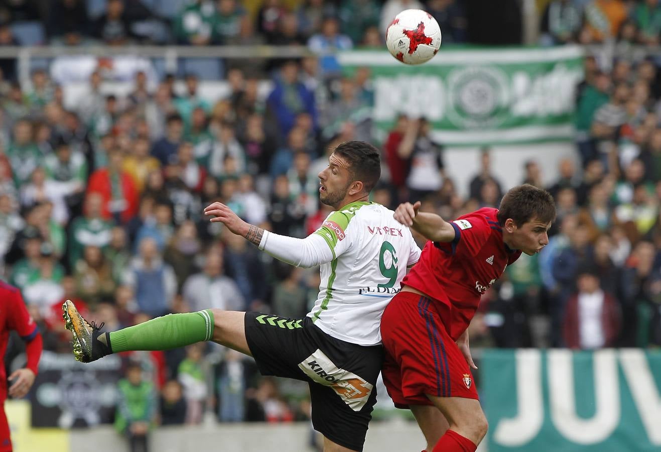 Las mejores imágenes del Racing-Osasuna B
