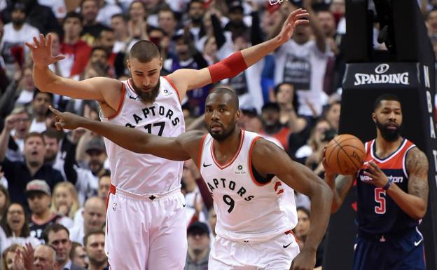 DeRozan lidera a los Raptors, que toman ventaja ante los Wizards