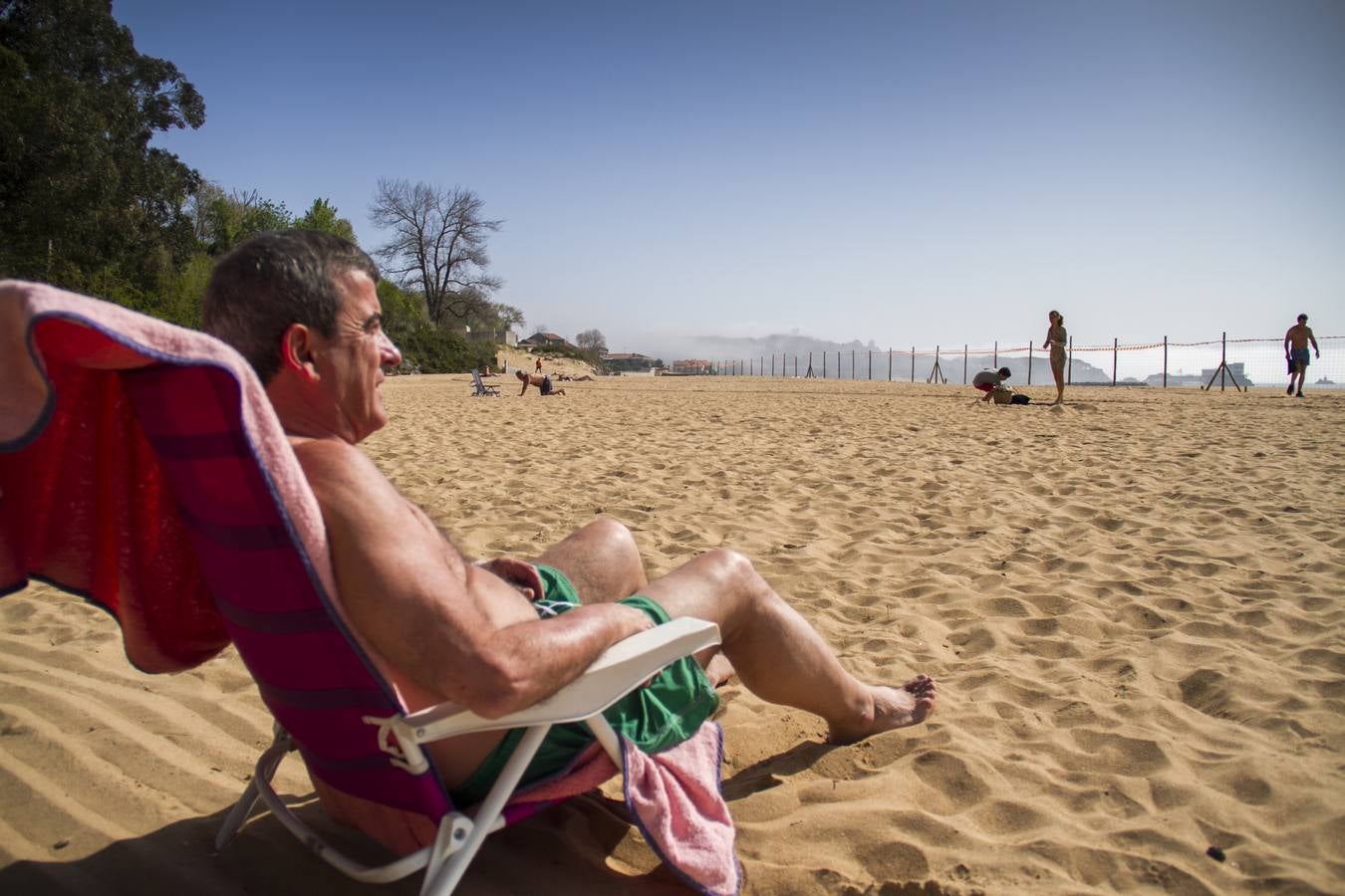 Sábado de calor y playa en Cantabria