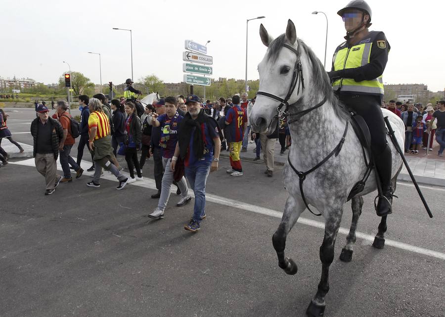 Las mejores imágenes del ambiente en la final de Copa