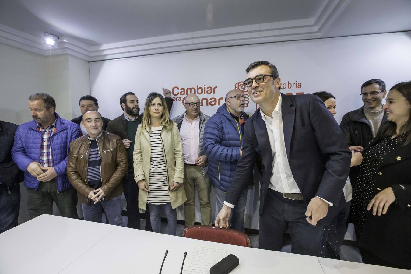 Ricardo Cortés presenta su candidatura a las Primarias del PSOE en Cantabria