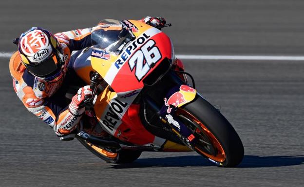 Pedrosa: «Aún me falta fuerza»