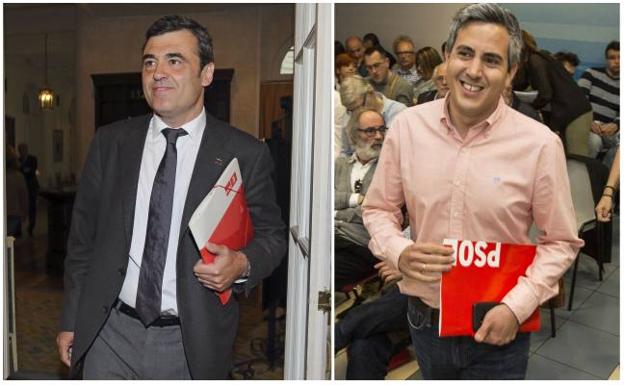 Cortés y Zuloaga presentan los avales necesarios para ser candidatos a las primarias del PSOE