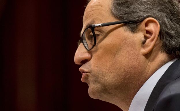 La propuesta de diálogo de Torra, en diez descalificativos al Estado