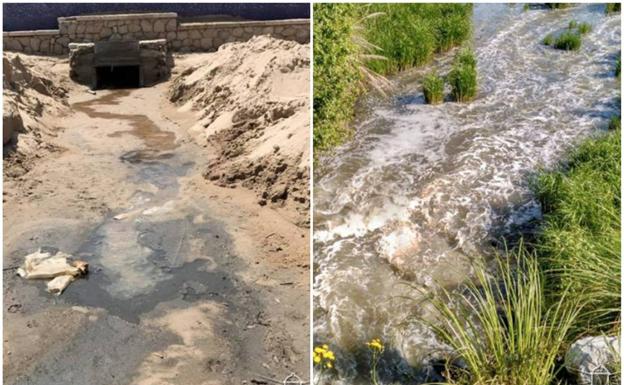 Grupos ecologistas denuncian el vertido de aguas residuales sin depurar desde Vuelta Ostrera a la ría de Suances