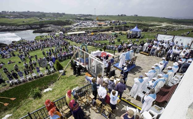 La fiesta sin fiesta de La Virgen del mar