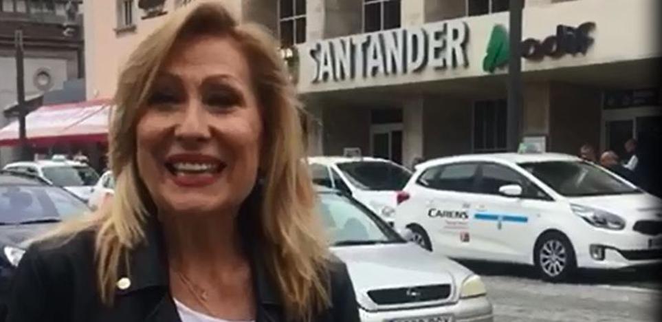 Rosa Benito, de relax en Santander