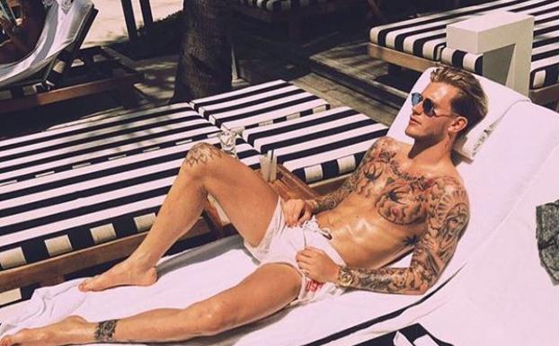 Loris Karius, un tipo de moda