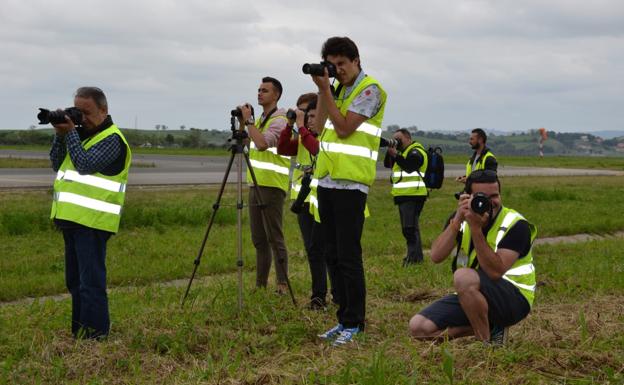 Fotografía y aviones, dos aficiones unidas en el Seve Ballesteros