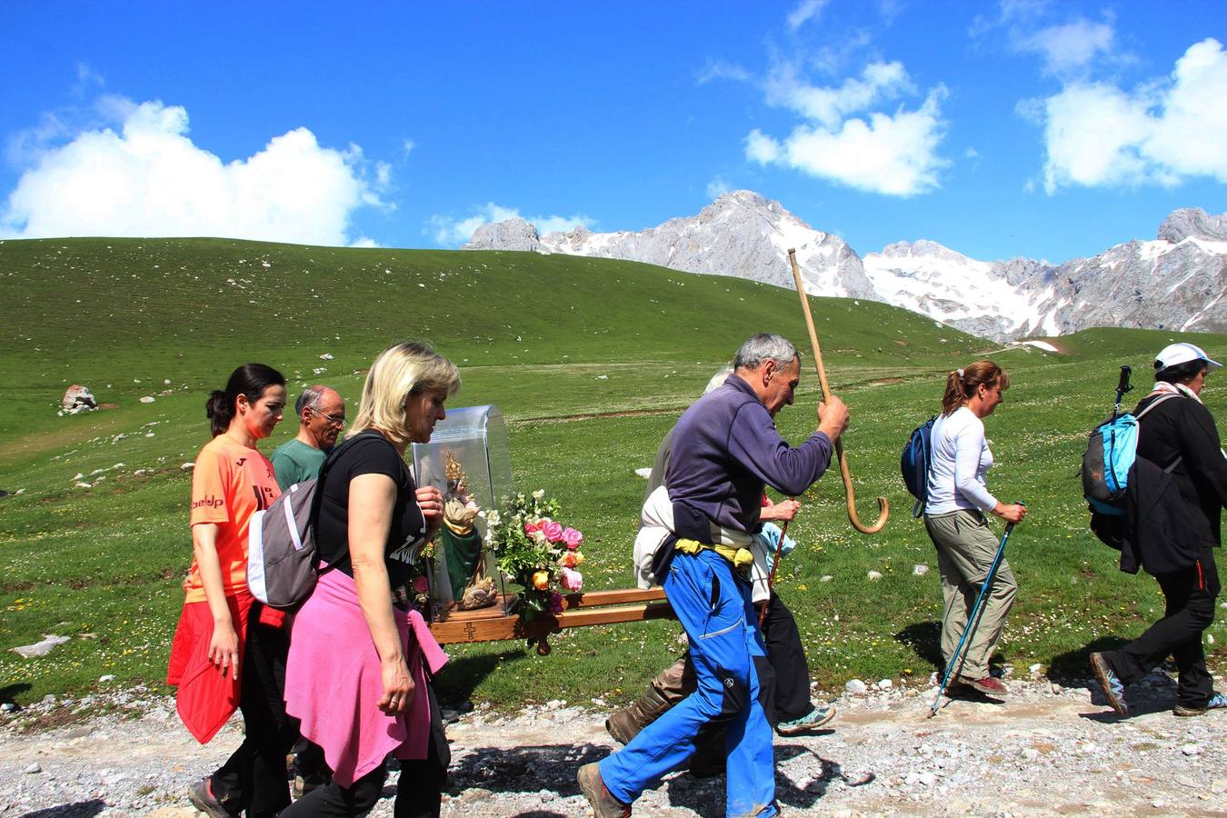 Camaleño honra a la Virgen de la Salud