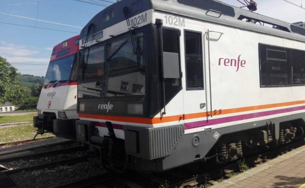 Restablecido el tráfico ferroviario entre Bárcena y Pesquera