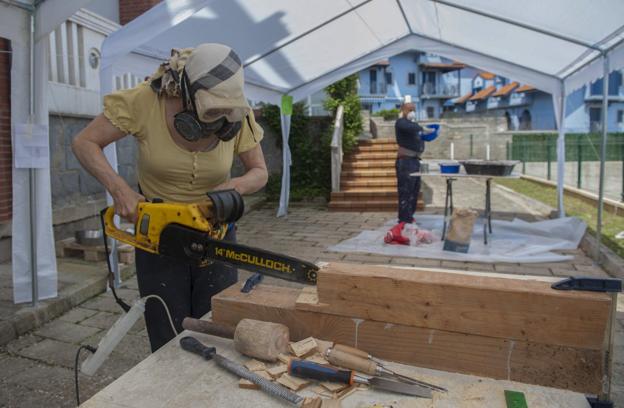 Trece artistas internacionales buscan en Noja la conexión con la naturaleza