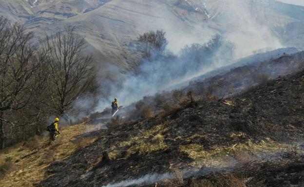 Greenpeace suspende a Cantabria en la planificación de la lucha contra los incendios forestales