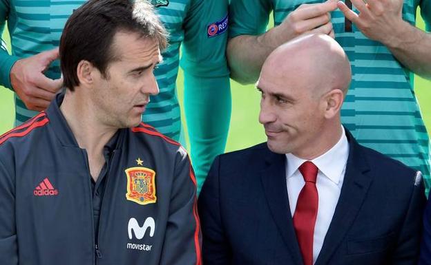 Luis Rubiales: «Tomaremos la decisión que más convenga a la selección»