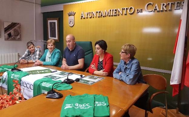 Cartes se suma a los municipios solidarios en la lucha contra el cáncer