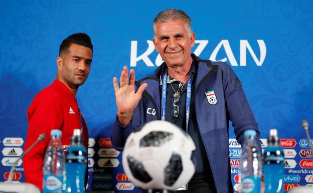 Queiroz avisa a «los superhéroes españoles» que Irán no tiene «nada que perder»