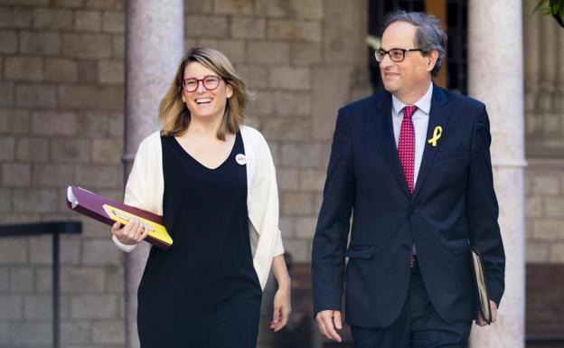 Torra amenaza con dar plantón al Rey en la inauguración de los Juegos Mediterráneos