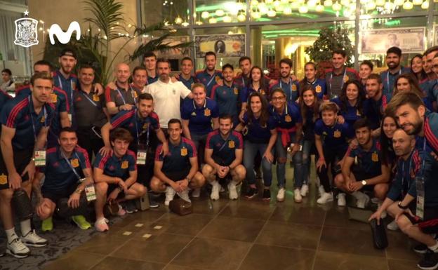 La selección femenina apoyará a los de Hierro en Kazan