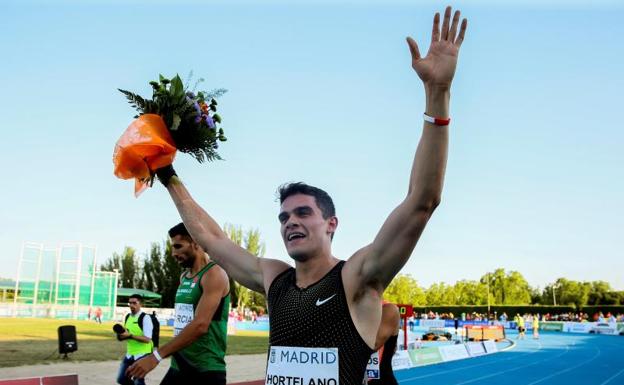 Hortelano revienta el histórico récord de 400 de Cornet en Madrid